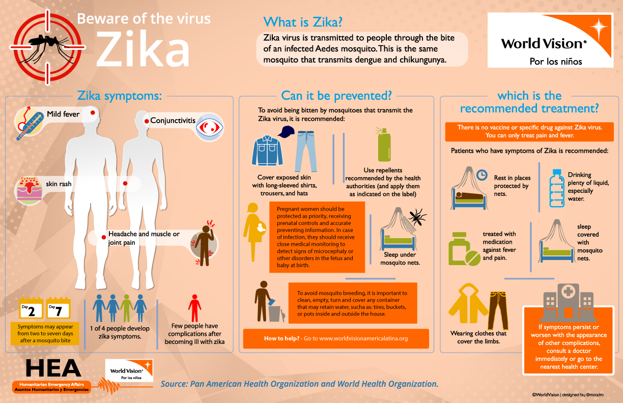 Donate To Help Stop Zika Virus Infographic World Vision Australia