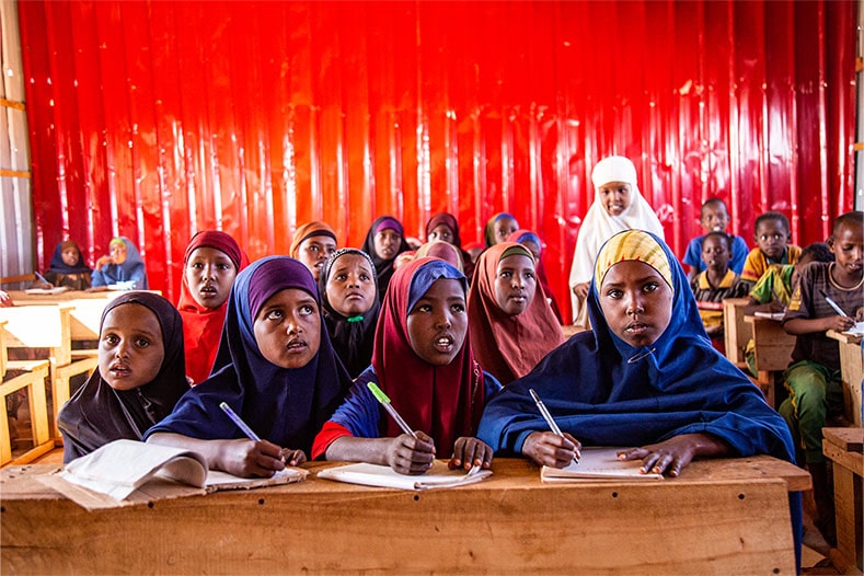 Classroom construction for children in crisis