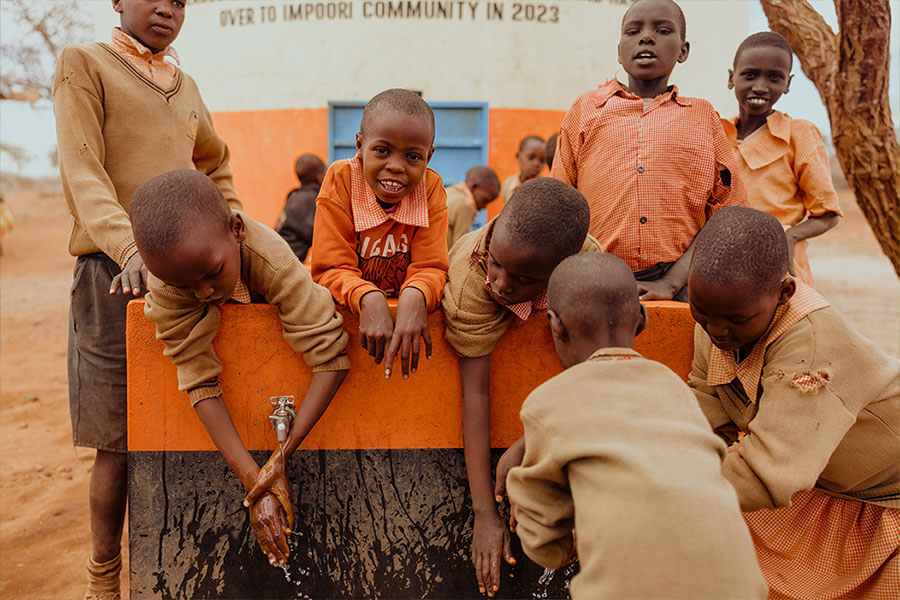 Clean water for a community